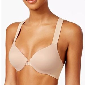 SPANX Bra-llelujah racerback front close bra 34DD